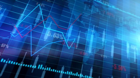 Ilustrasi naik turunnya harga saham (Foto: Shutterstock/ THE EDITOR)