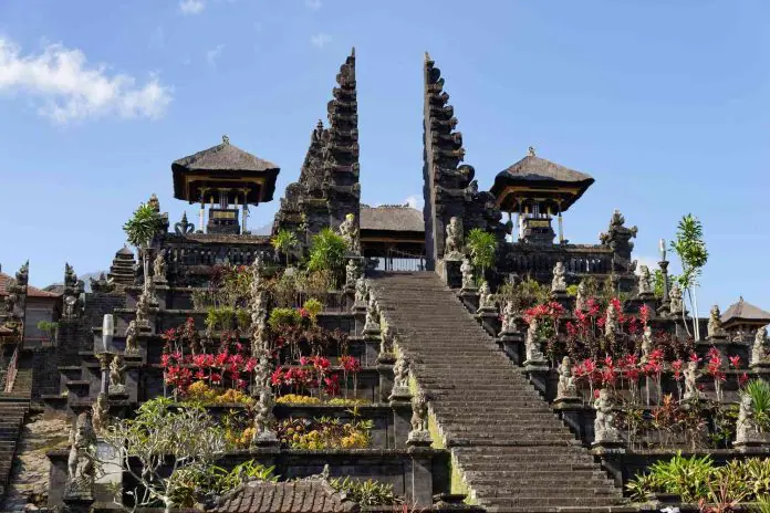 Pura Besakih di Karangasem, Bali. (Foto: Claude-Olivier Marti/Getty Images)