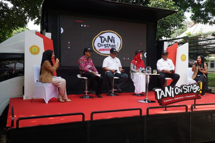 Kemeriahan acara Tani on Stage (Foto: Humas Ditjen Prasarana dan Sarana Kementerian Pertanian/ THE EDITOR)
