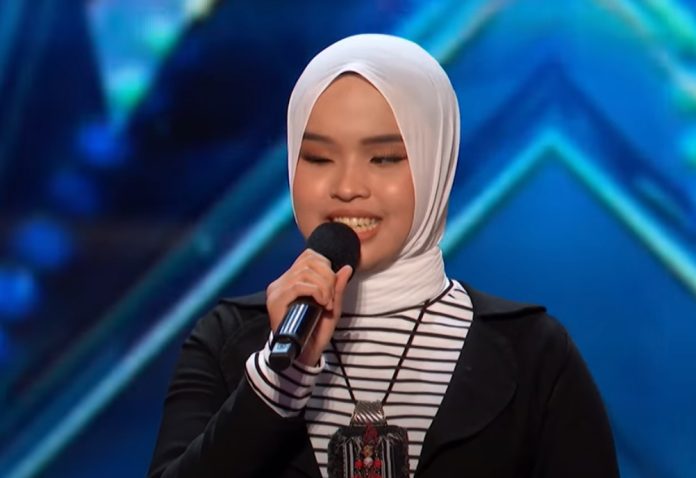 Putri Ariani di panggung America’s Got Talent.