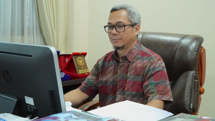 Director General of Information and Public Communication (IKP) of the Indonesian Ministry of Communication and Informatics (Kominfo) Usman Kansong (Picture: Elitha Evinora Br Tarigan/ THE EDITOR)