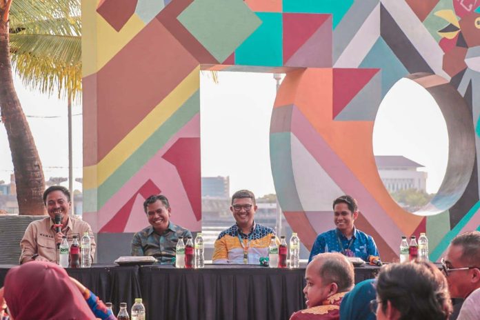 The preparation of Makassar International Eight Festival and Forum (Makassar F8).