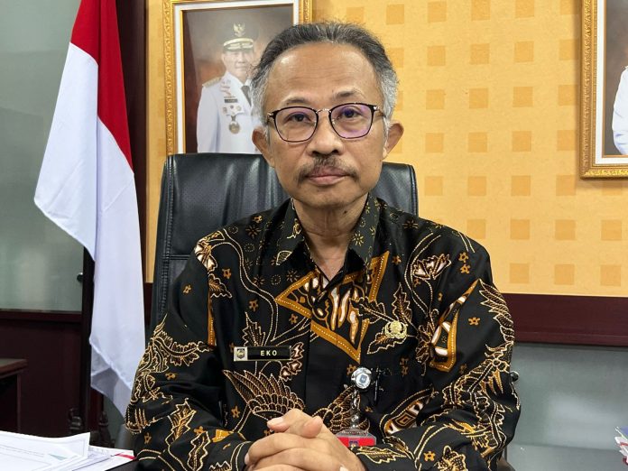 The Director General of Ditjen Bina Pemdes Eko Prasetyanto Purnomo Putro (Picture: Elitha Evinora br Tarigan/ THE EDITOR)