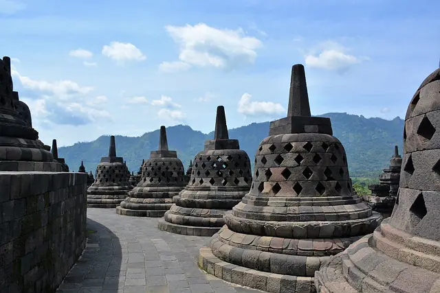 Salah satu sudut Candi Borobudur (Foto: Istimewa/ THE EDITOR)