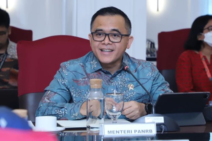 Minister of Administrative and Bureaucratic Reform Abdullah Azwar Anas. (Photo: Public Relation of Ministry of Administrative and Bureaucratic Reform/THE EDITOR)