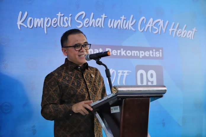 Minister of Administrative and Bureaucratic Reform Abdullah Azwar Anas. (Photo: Public Relation of Ministry of Administrative and Bureaucratic Reform Abdullah Azwar Anas/THE EDITOR)