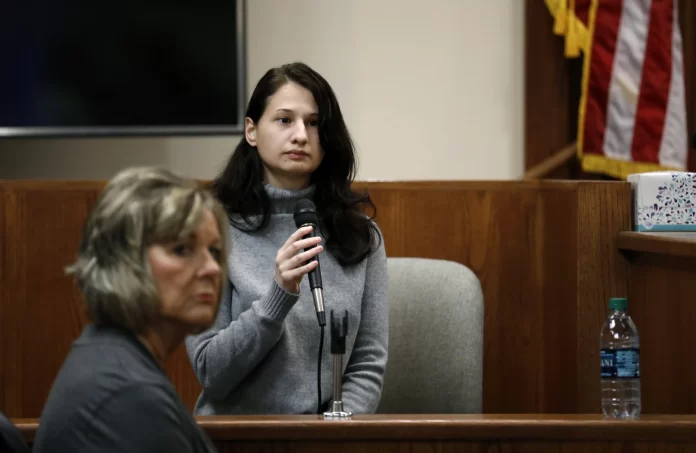 Gypsy Rose Blanchard saat memberikan kesaksiannya dalam persidangan Godejohn pada tahun 2018. (Foto: Nathan Papes/The Springfield News)