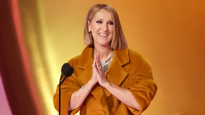 Celine Dion muncul di malam penganugerahan Grammy Awards 2024 yang dilaksanakan di California, Amerika Serikat. (Foto: Billboard via Getty Images)