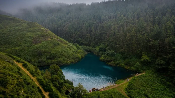 Waduk Brombil di Margam, Neath Port Talbot, Wales. (Foto: Getty Images/THE EDITOR)