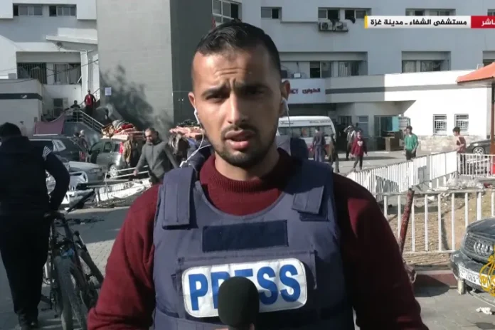 Jurnalis Al Jazeera Ismail al-Ghoul. (Foto: Al Jazeera/THE EDITOR)