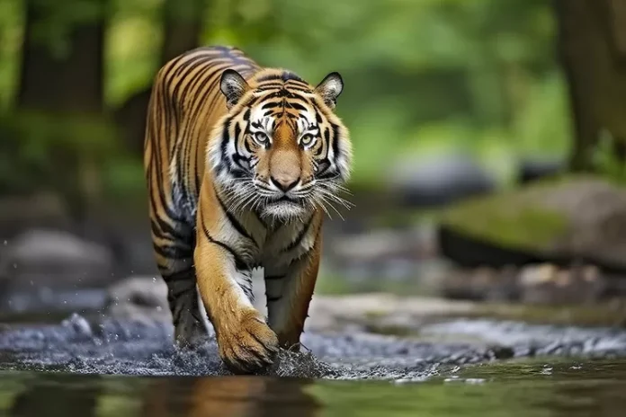Ilustrasi harimau. (Foto: Vecteezy/THE EDITOR)
