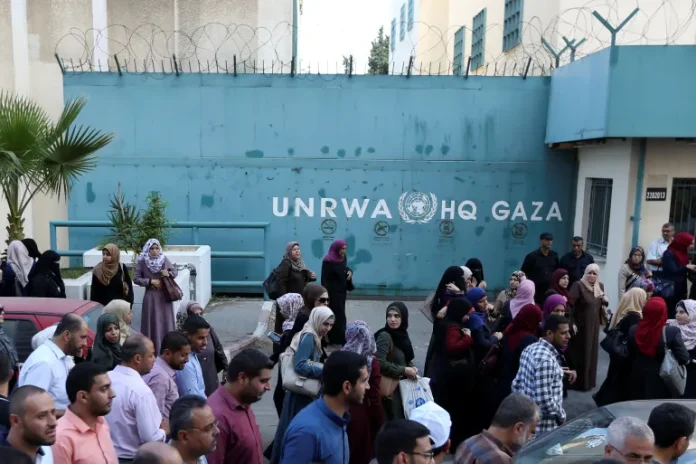 UNRWA. (Foto: Ibraheem Abu Mustafa/Reuters)