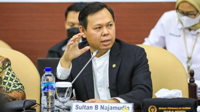 Vice Chairman of Indonesian Regional Representatives Council (DPD RI) Sultan B Najamudin. (Photo: Public Relations of DPD RI/ THE EDITOR)