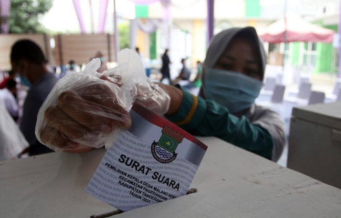 Ilustrasi pemilihan kepala desa. (Foto: Antara/THE EDITOR)