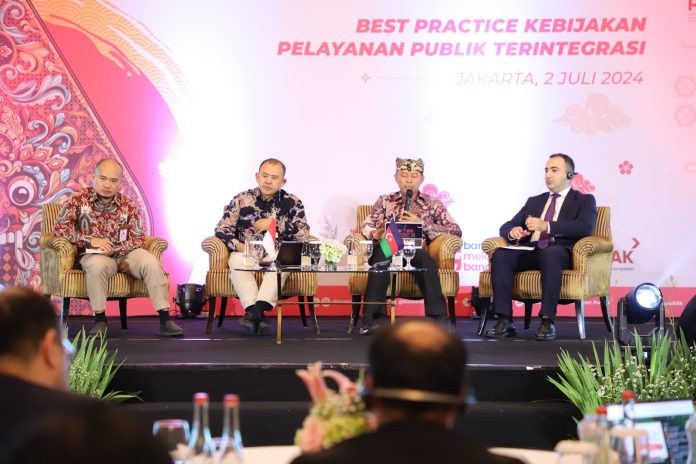 Sharing Session on Best Practice of Integrated Public Service Policy held by the Ministry of PANRB in Jakarta, Tuesday (2/7). (Photo: Public Relations of Ministry of PANRB/THE EDITOR)