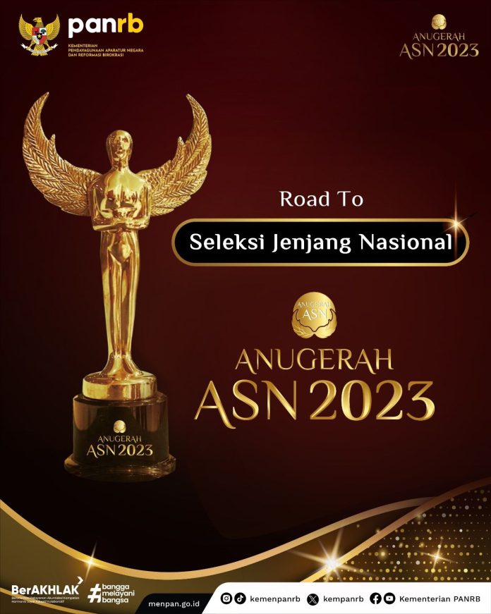 2023 ASN Award. (Photo: Public Relations of Ministry of PANRB/THE EDITOR)