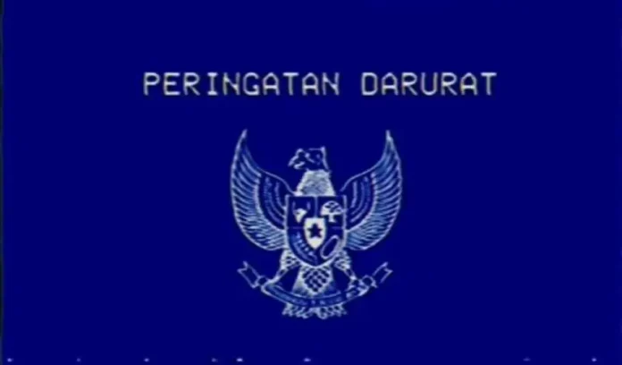 Gambar Garuda Biru Peringatan Darurat yang disuarakan warganet (Foto: Istimewa/THE EDITOR)