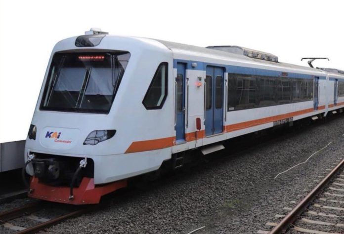 KAI Commuter Line Basoetta (Foto: Instagram @kacommuterbandara/THE EDITOR)