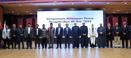 Acara simposium Kawasan Timur Tengah dan Afrika yang berlagsung di di Al-Azhar Confrence Center di Kota Nasr, Kairo pada Sabtu, 3 Agustus 2024 (Foto: KBRI Mesir/THE EDITOR)