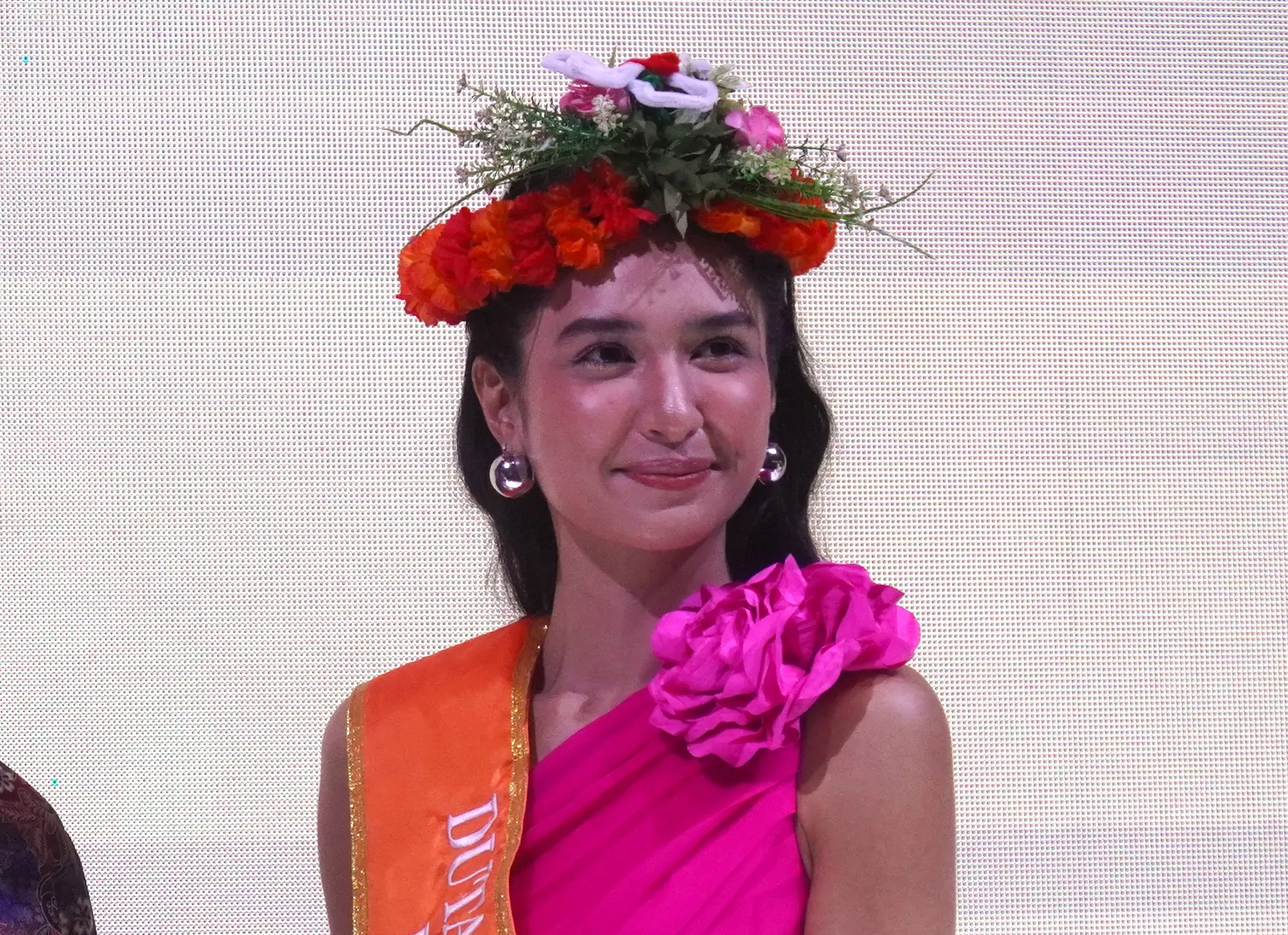 Mikha Tambayong as Taiwan’s tourism ambassador (PHOTO: Elitha Evinora Beru Tarigan/THE EDITOR)