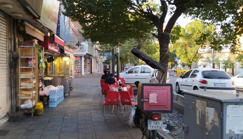 Parking area (PHOTO: By Alireza Bahrami, Correspondent for AsiaN/The Asian/THE EDITOR)