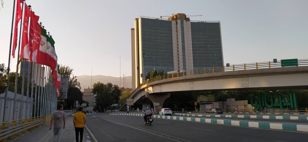 War make cities in Tehran quiter (PHOTO: By Alireza Bahrami, Correspondent for AsiaN/The Asian/THE EDITOR)