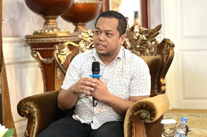 Ketua Indonesia Real World Assets Tokenization Association (IRWATA) Sabdo Yusmintiarto (FOTO: Elitha Evinora Br Tarigan/THE EDITOR)