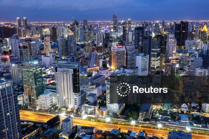 Bangkok's skyline is photographed during sunset in Bangkok, Thailand, July 3, 2023 (PHOTO: THE EDITOR)
