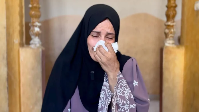 Iman Al-Nouri saat diwawancarai oleh BBC (FOTO: David Gritten/BBC/THE EDITOR)