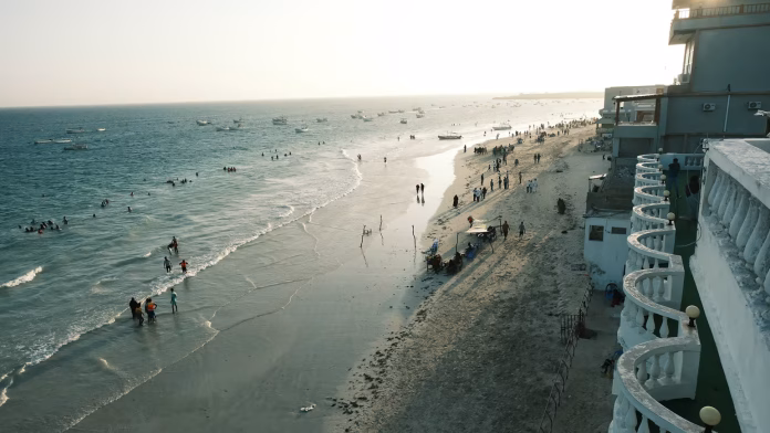 Mogadishu's Lido Beach is a stop on Somalia's nascent tourist trail. (Photo: Abdishukri Haybe/iStock Editorial/Getty Images/CNN/The Editor)
