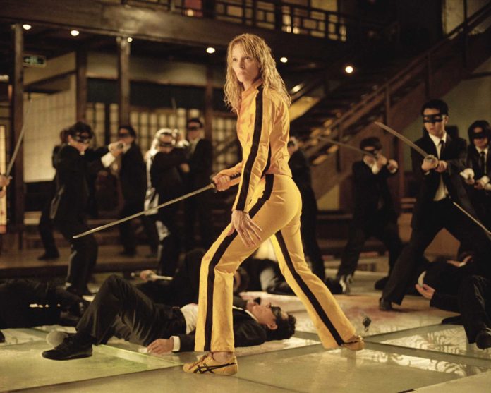 Uma Thurman in Kill Bill. Photograph: Moviestore Collection Ltd/Alamy/The Guardian