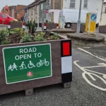 Some bollards and planters will be replaced with cameras in order to let emergency vehicles through more quickly (Photo: Alex Seabrok/BBC)