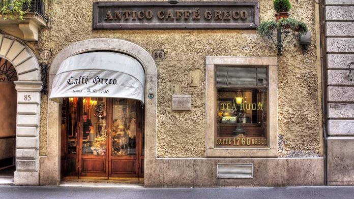 The Antico Caffe Greco has been serving customers on Via dei Condotti in Rome since the 18th century. (Photo: Ronald Roberson/Moment Editorial/Getty Images/CNN/The Editor)