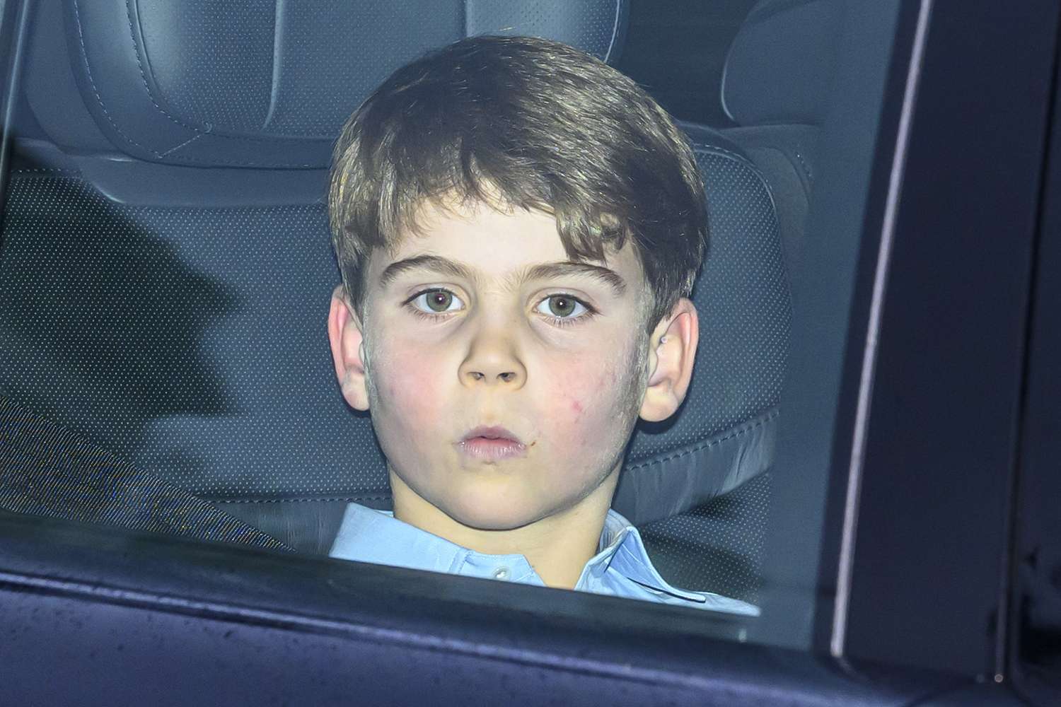 Prince Louis attends Christmas lunch at Buckingham Palace on Dec. 16, 2025. (Photo: INSTARimages)