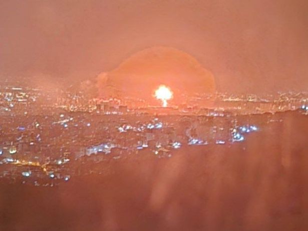 Image of bomb explosions in Tehran early Saturday drew attention; they were similar to apocalyptic bombs (Photo: The Asian)