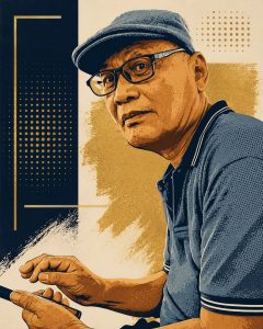Prof. Dr. Tadjuddin Nur Effendi, Guru Besar Fakultas Ilmu Sosial dan Ilmu Politik, Universitas Gadjah Mada, Yogyakarta (Foto: Robert Ginting/Ilustrasi Wedha Popart by AI)