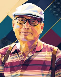 Prof. Dr. Tadjuddin Nur Effendi, Guru Besar Fakultas Ilmu Sosial dan Ilmu Politik, Universitas Gadjah Mada, Yogyakarta (Foto: Robert Ginting/Ilustrasi Wedha Popart by AI)